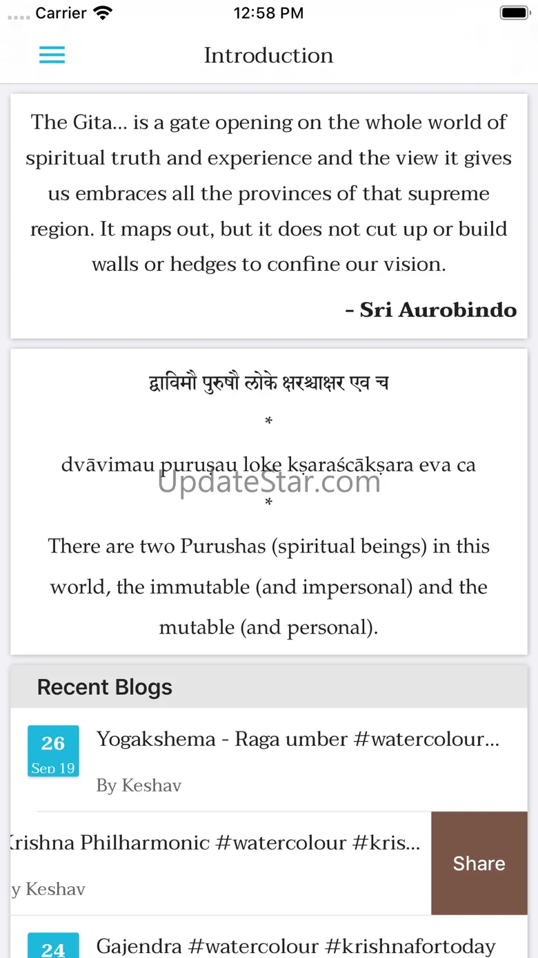 Bhagavad Gita - Sri Aurobindo 3.15