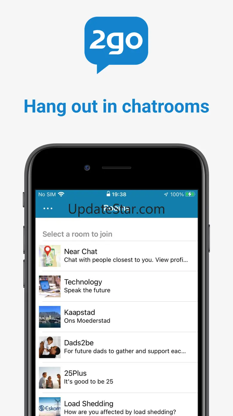 2go Chat - Hangouts, Chatrooms 1.3.19