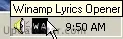 Winamp Lyrics Opener 1.1