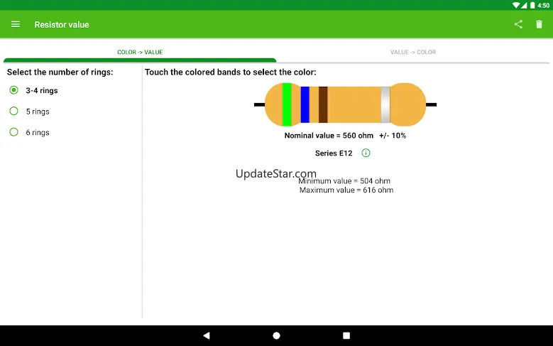 Resistor calculation 3.1.30