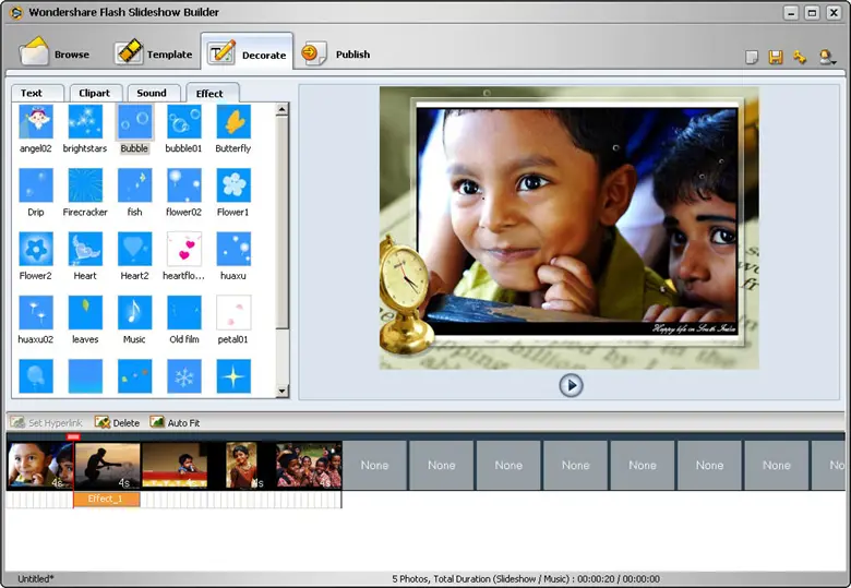 Wondershare Flash Slideshow Builder 4.7.0