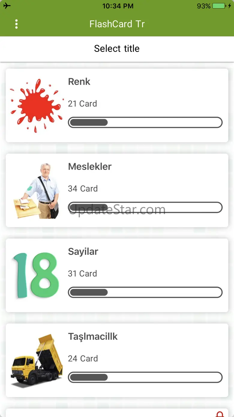 Turkish Flashcard for Learning 1.1.0