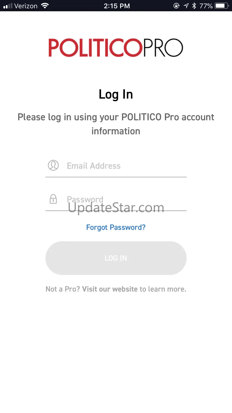 POLITICO Pro 3.0.0