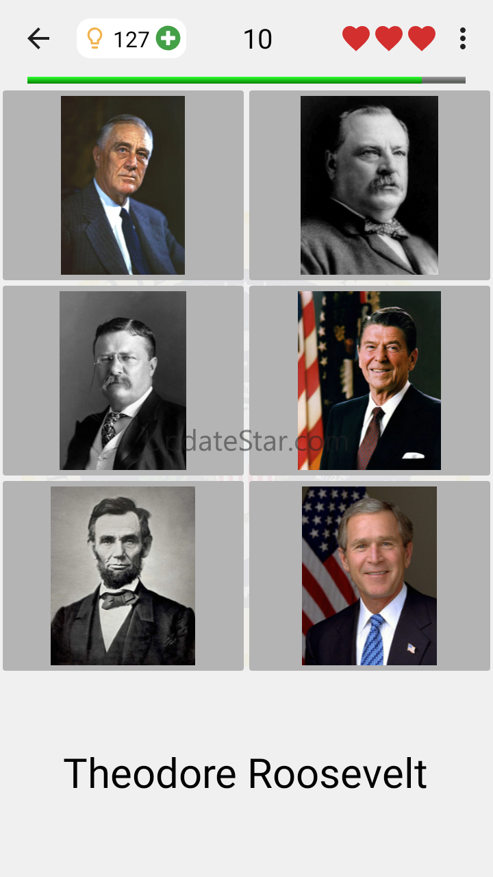US Presidents and History Quiz 2.3.1