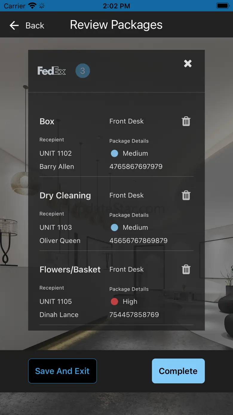 Yardi Concierge SmartScan 3.3