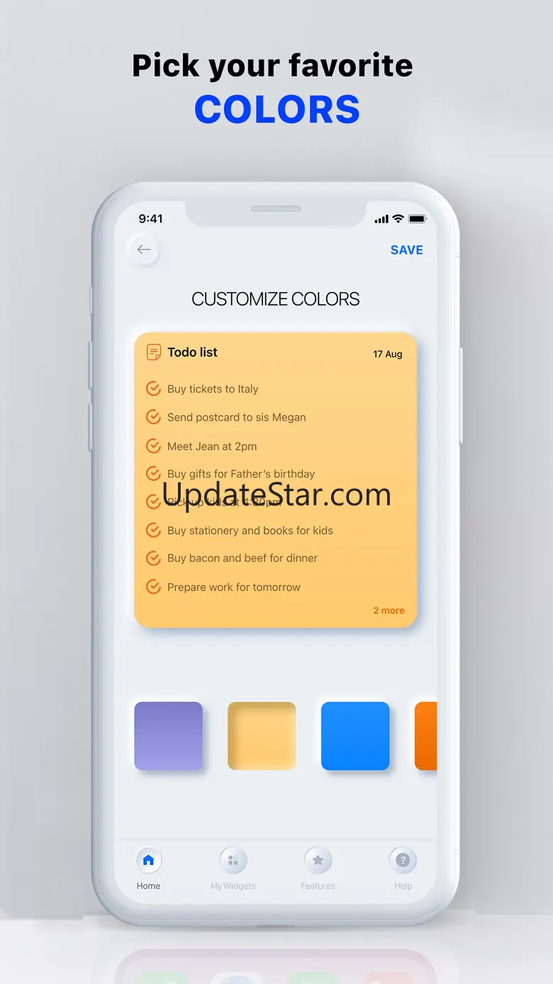 Widget Plus : Stocks & Notes 1.1