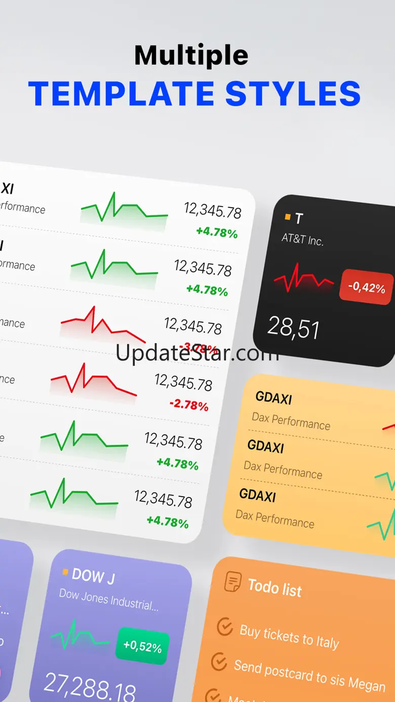 Widget Plus : Stocks & Notes 1.1