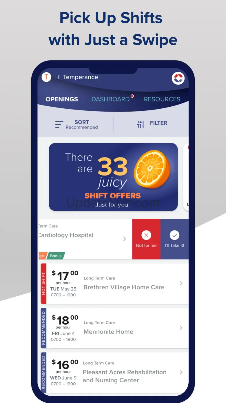 Marketplace - Per Diem Shifts 4.4.1