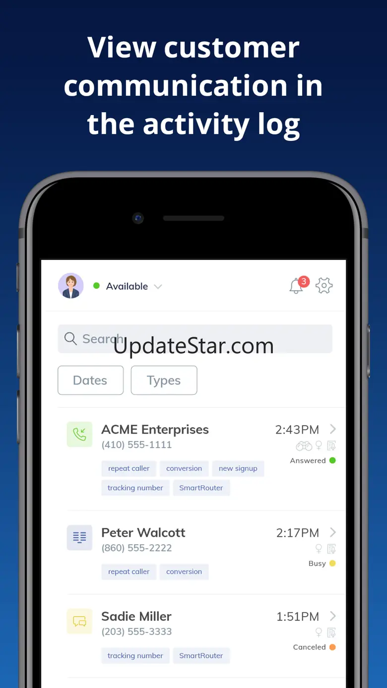 CallTrackingMetrics Agent App 1.6.5