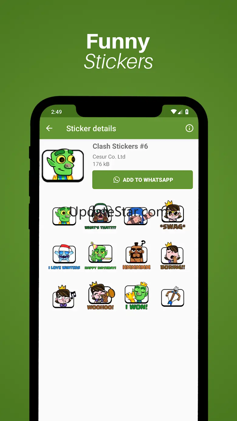 Clash Emote Sticker for WhatsA 1.1