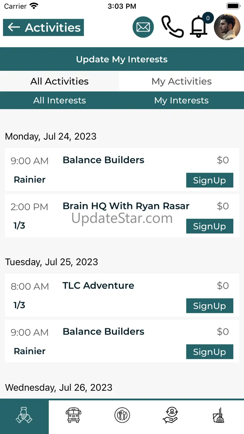 MyLeisureCare 2.93