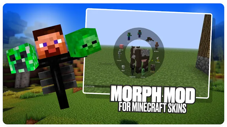 Morph Mod: Morphing Minecraft 1.4
