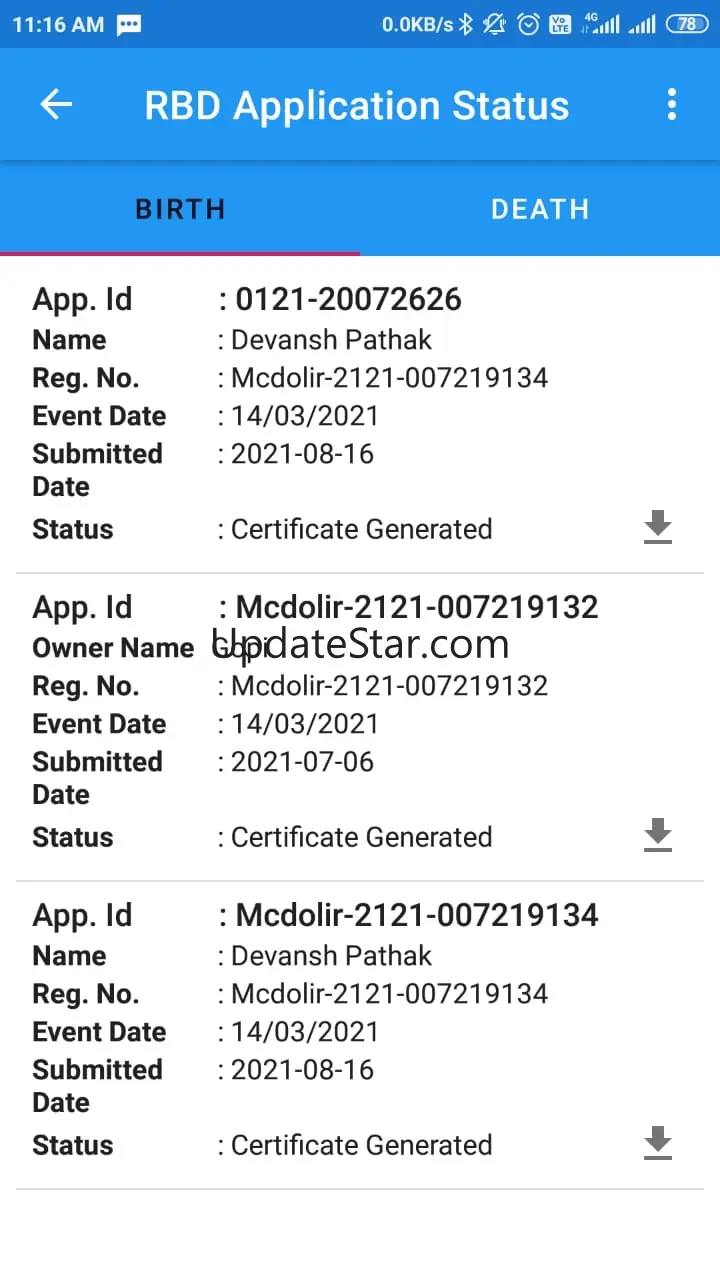 MCD App 1.27