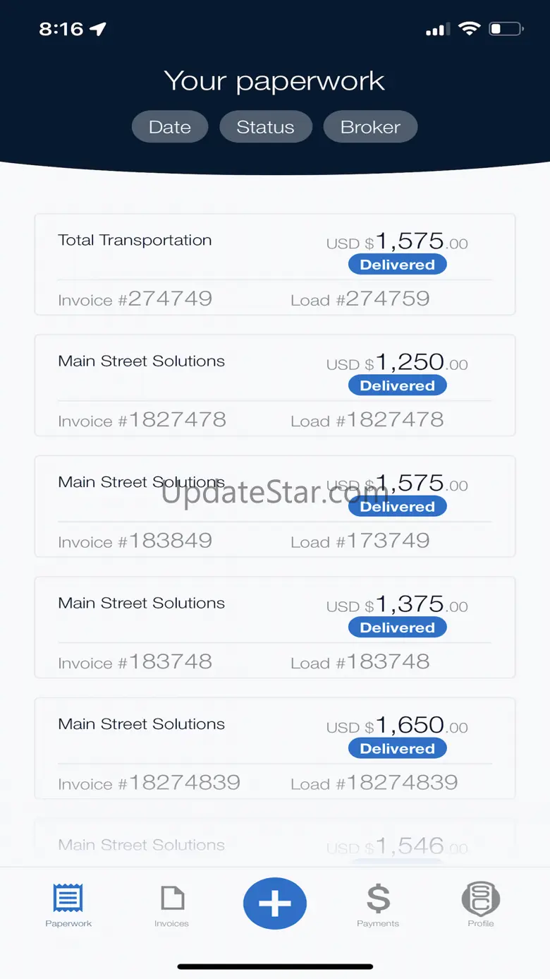 TriumphPay Carrier 2.17.0