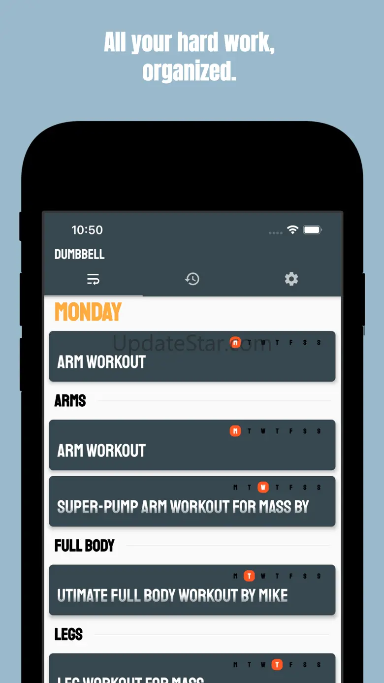 Dumbbell - Workout Log 1.1.6
