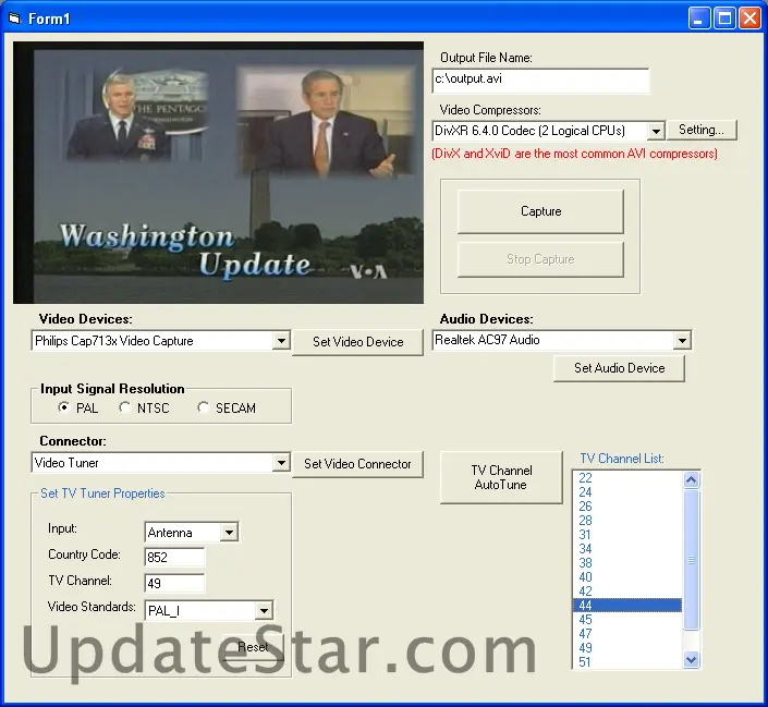 x360soft - Video Capture ActiveX SDK 2.80