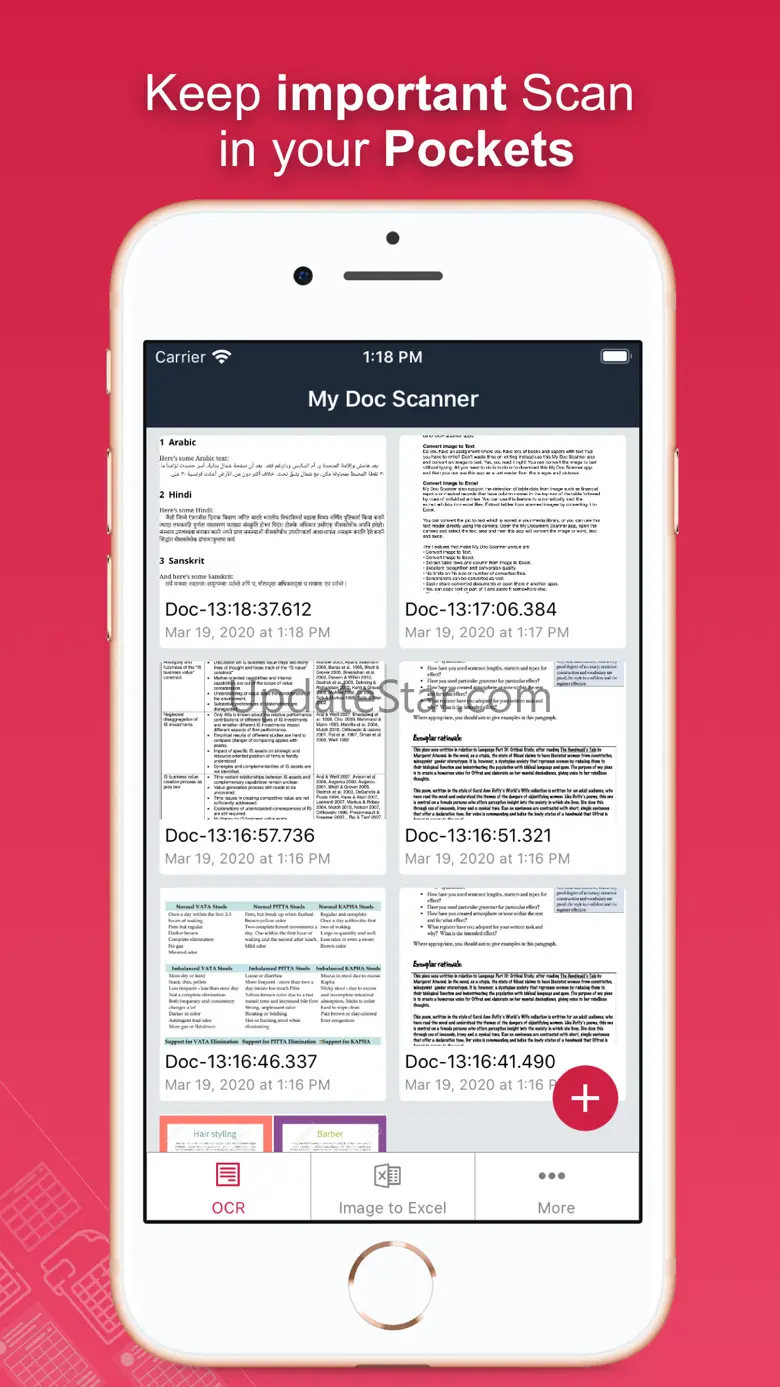 Doc : Image to Excel Converter 1.41