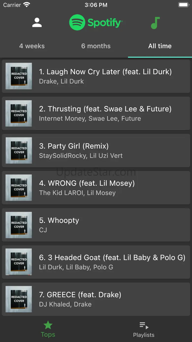 Staty for Spotify 1.2.0