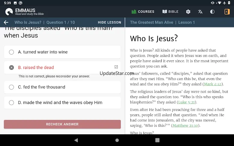 Emmaus Bible Courses 1.10.8