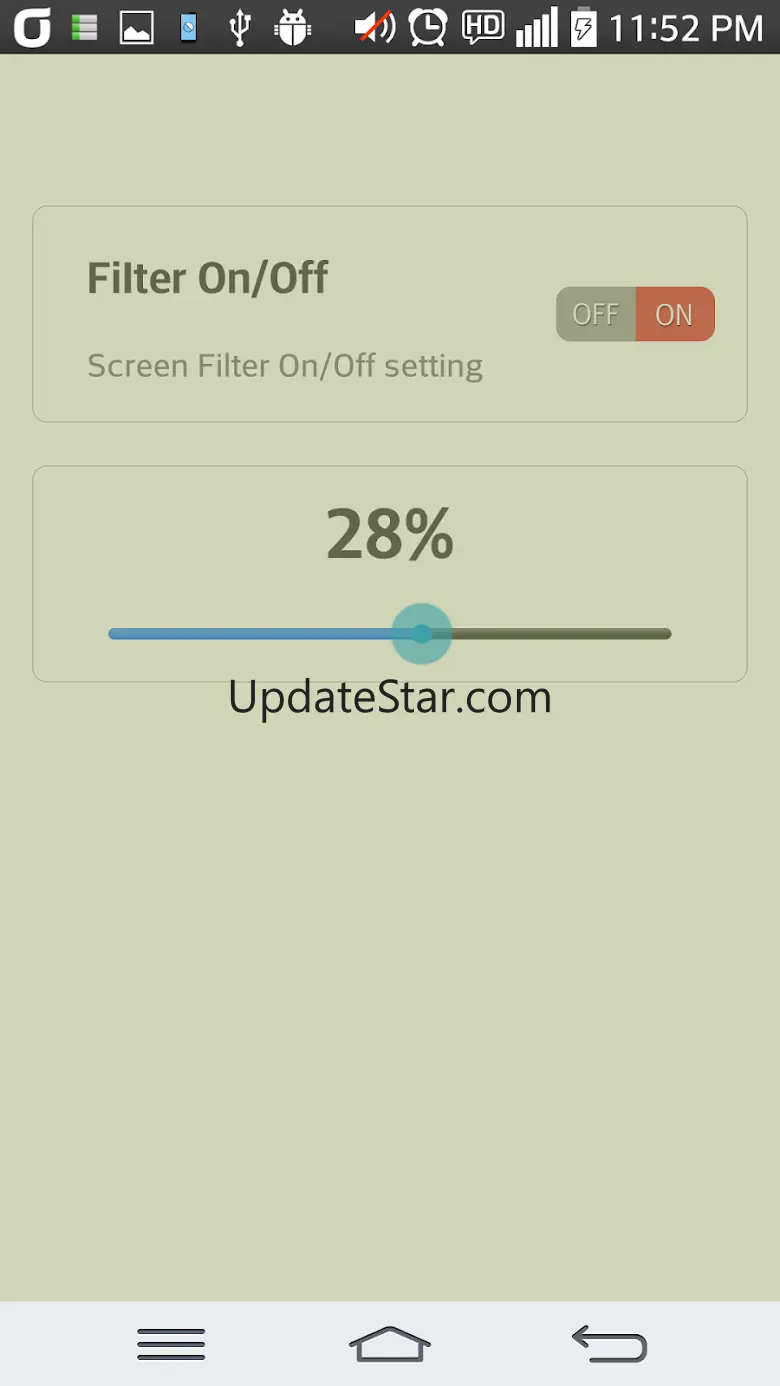 Screen Filter: blue light off 190424.5.0.0