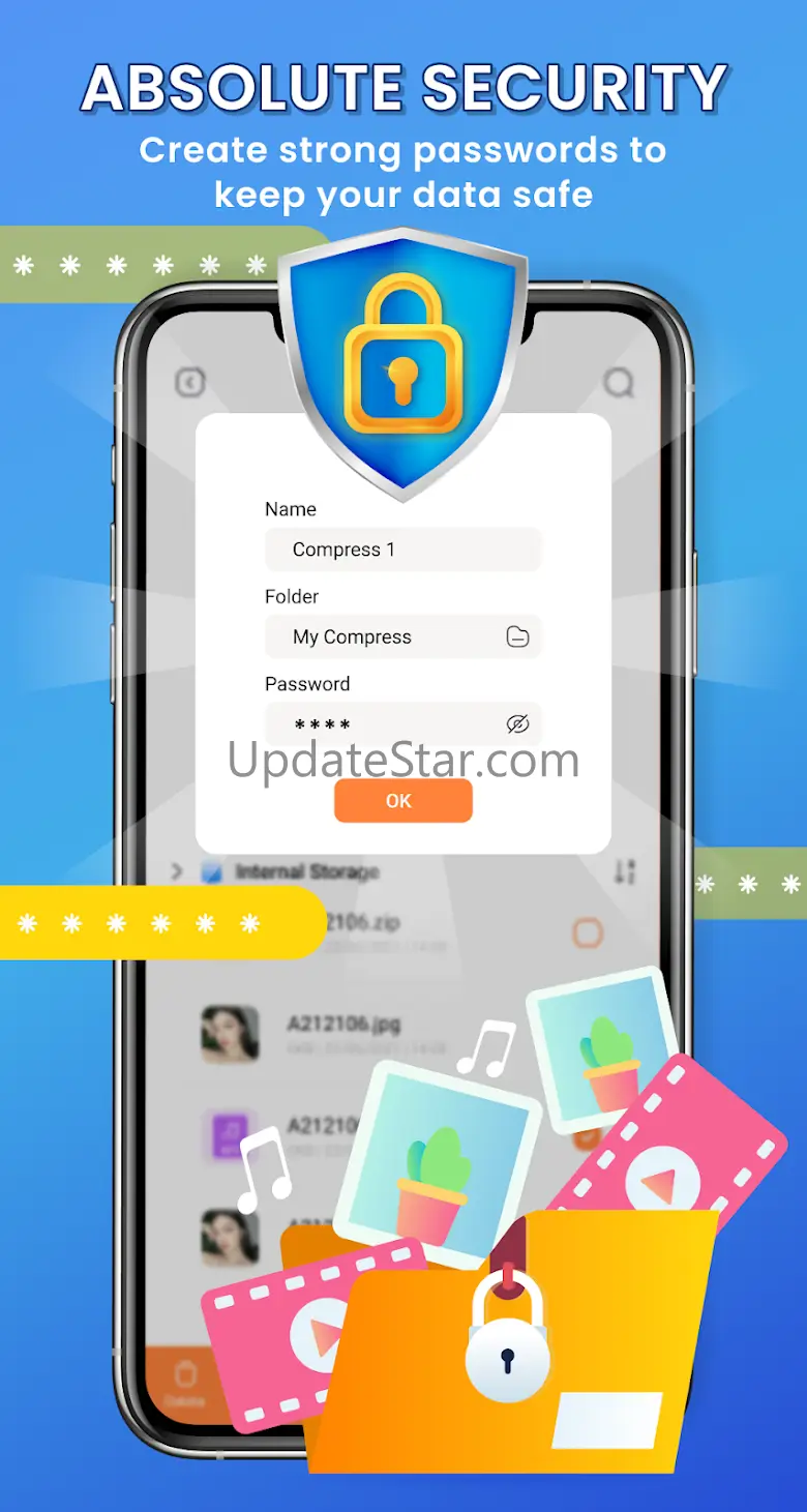 ZipApp: File Compressor, Unrar 2.3.50