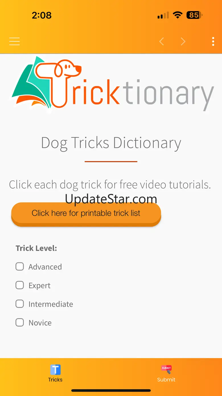 Dog Tricktionary 1.0.1