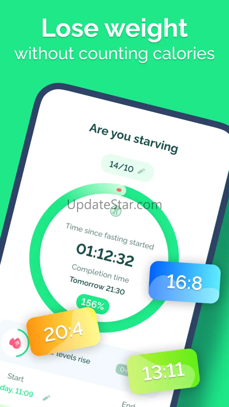 Fasting Tracker 16:8 & 18:6 1.5