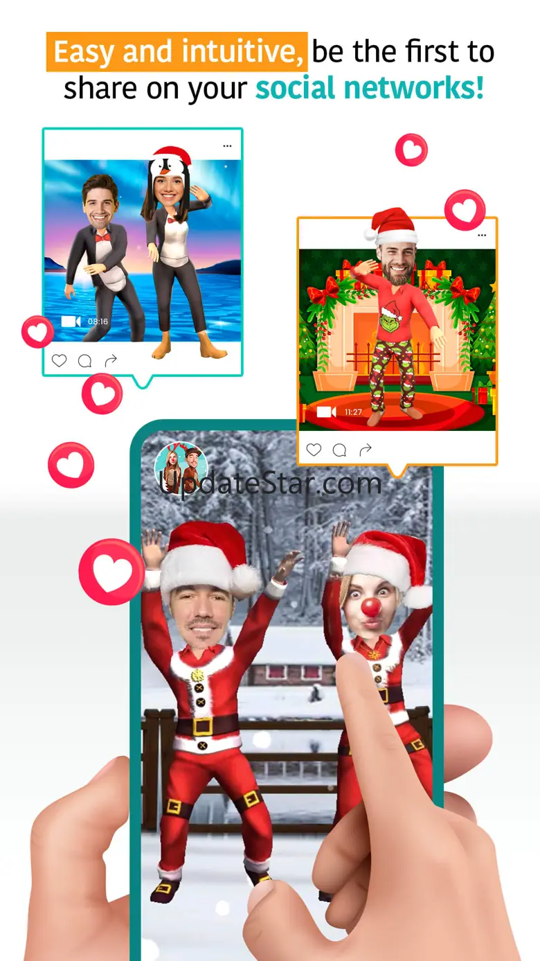 Christmas Dance Face Yourself 6