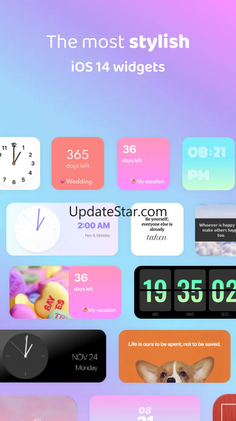 Widget+ icons, themes, custom 1.2.0