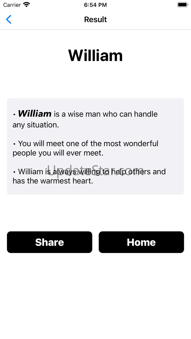 What's My Name Meaning & Facts 1.0