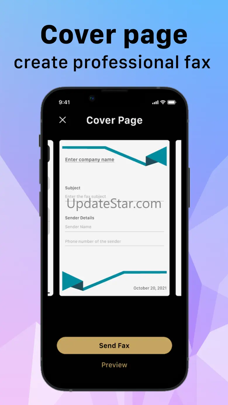 Fax on the go: EazyFax 1.0