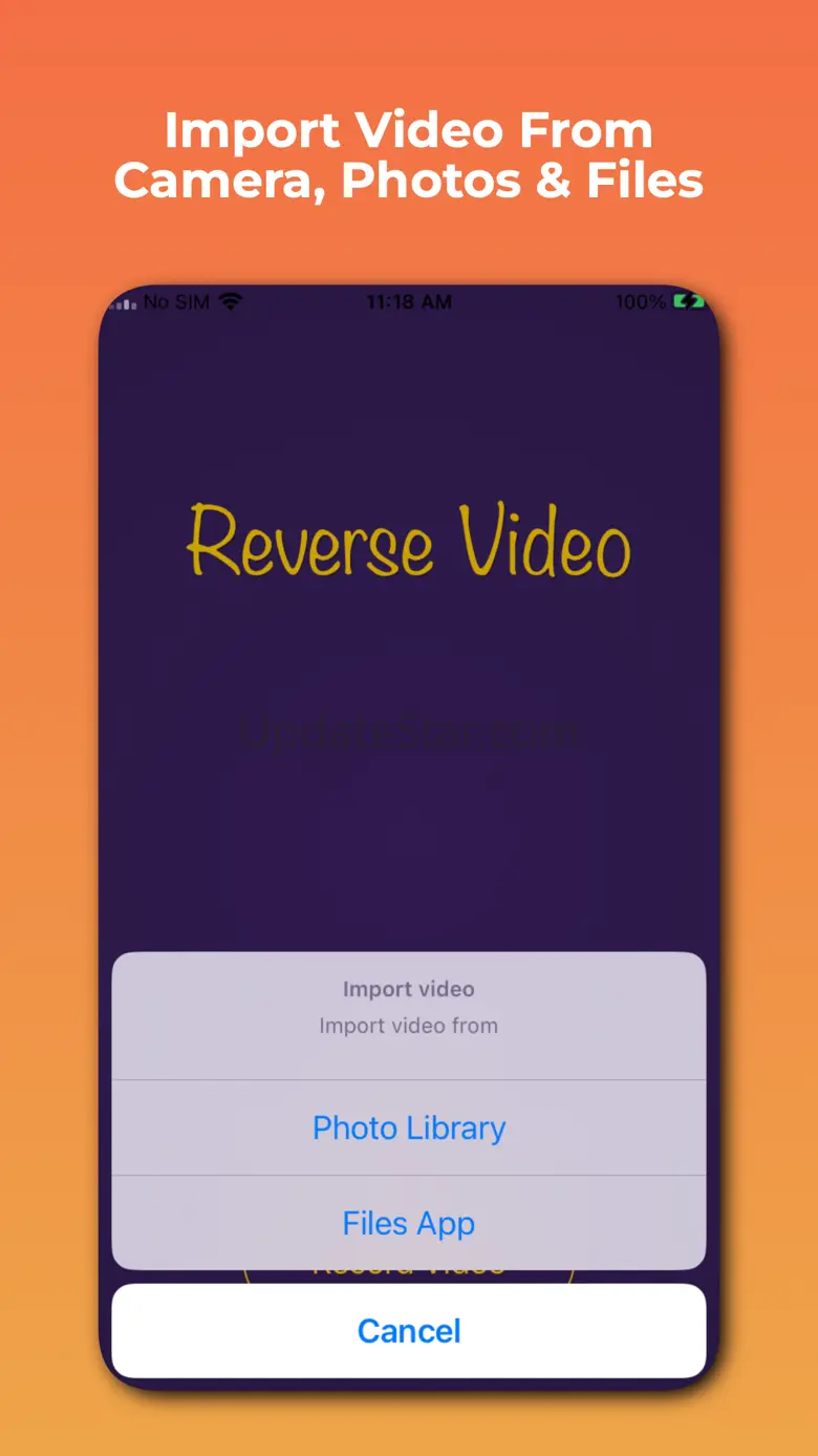 video reverser - backward play 1.9