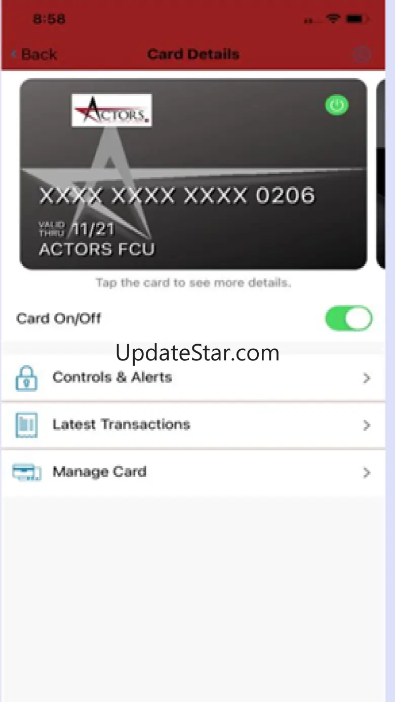 Actors FCU CardNav 3.11.4