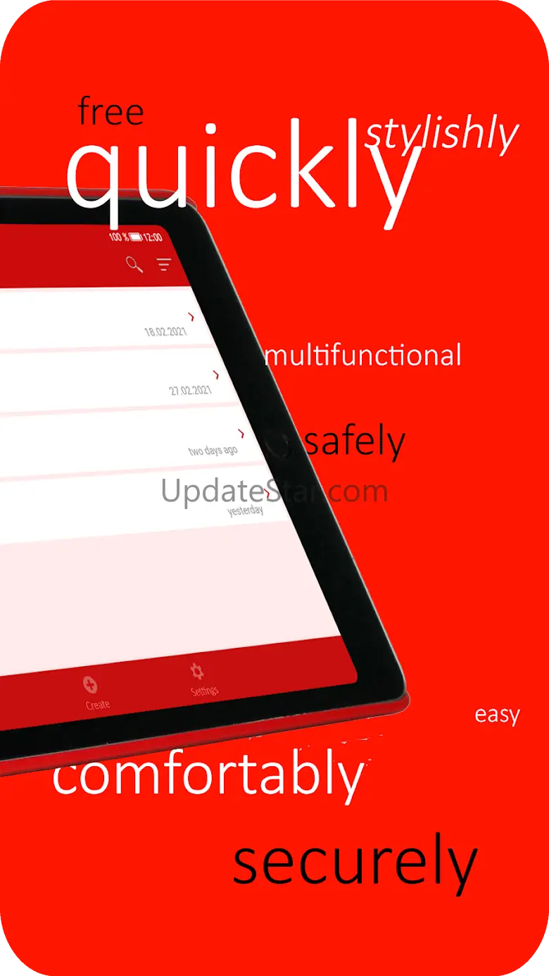 Red Note - notes with password 5.1