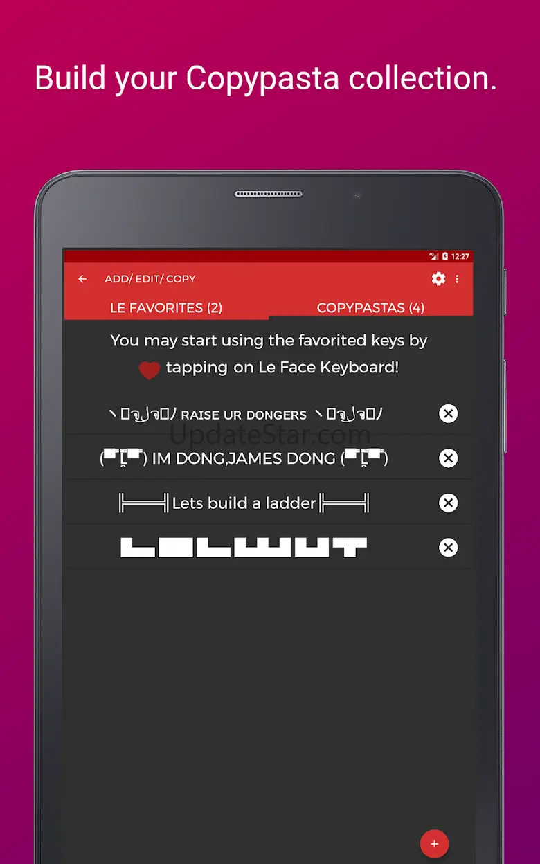 Le Face Keyboard - Custom keys 1.9.8