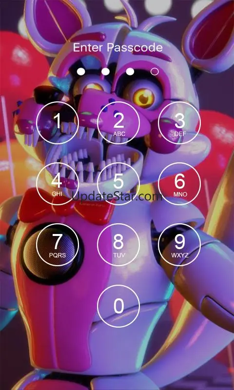Funtime Foxy Lock Screen 1.7
