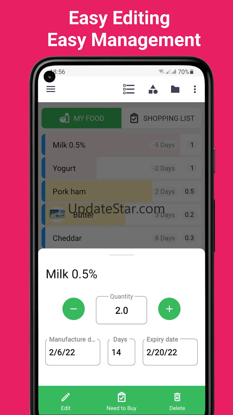 Food List Tracking & Shopping 1.0.14