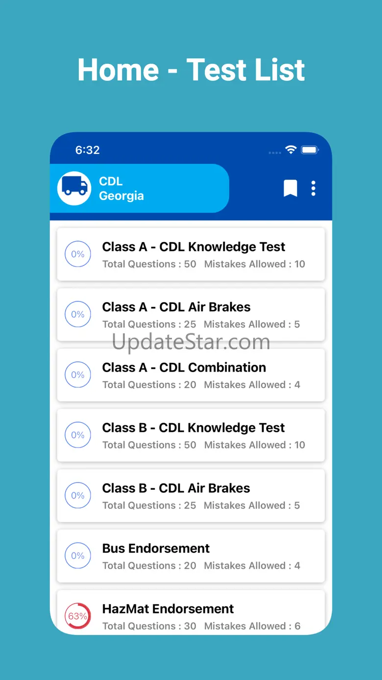Georgia CDL Prep Test 1.2