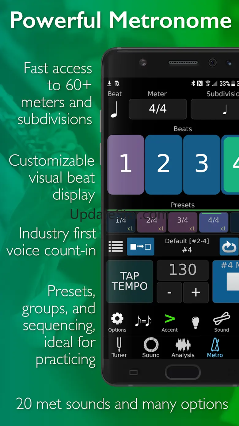 TonalEnergy Tuner & Metronome 2.3.9