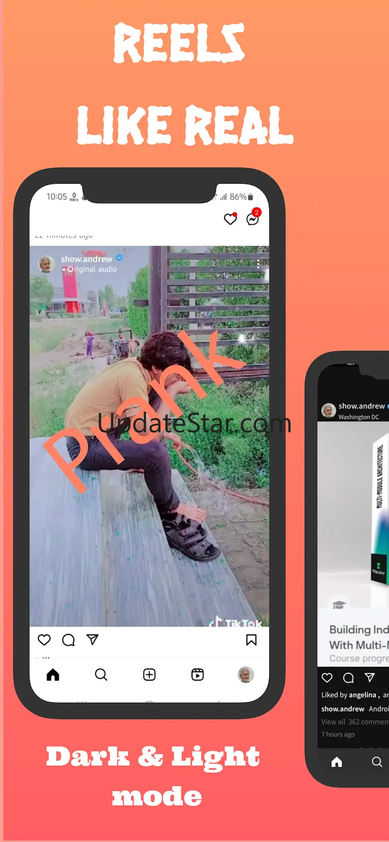Fake Instargm Chat, Post, Prof 16