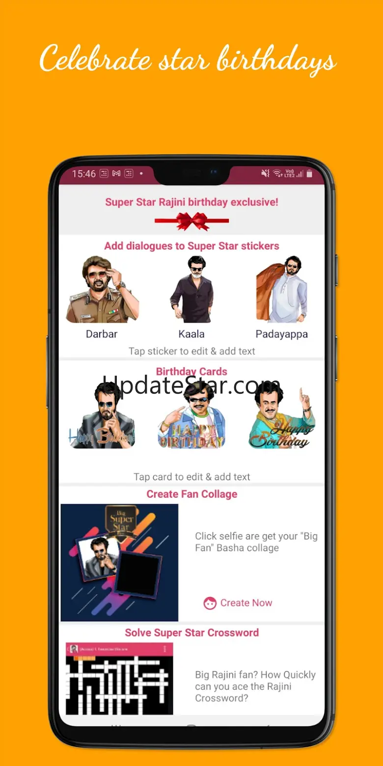 Movie fan app: Tamil stickers, v 23/03-2