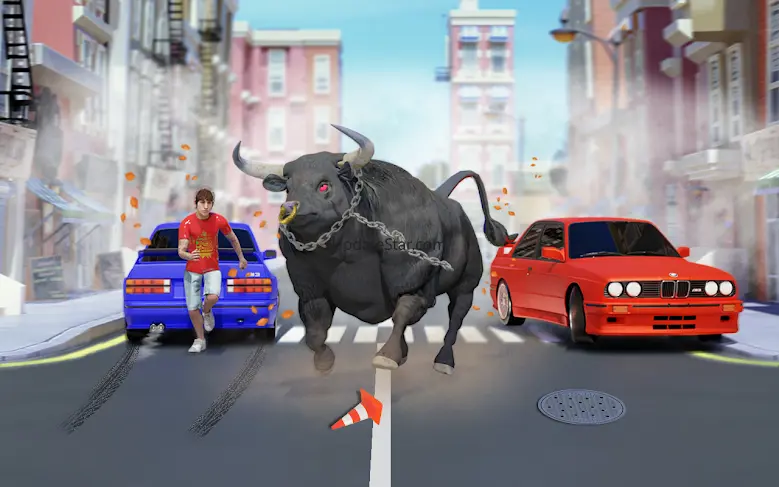Angry Bull Attack Cow Games 3D 4.0.2