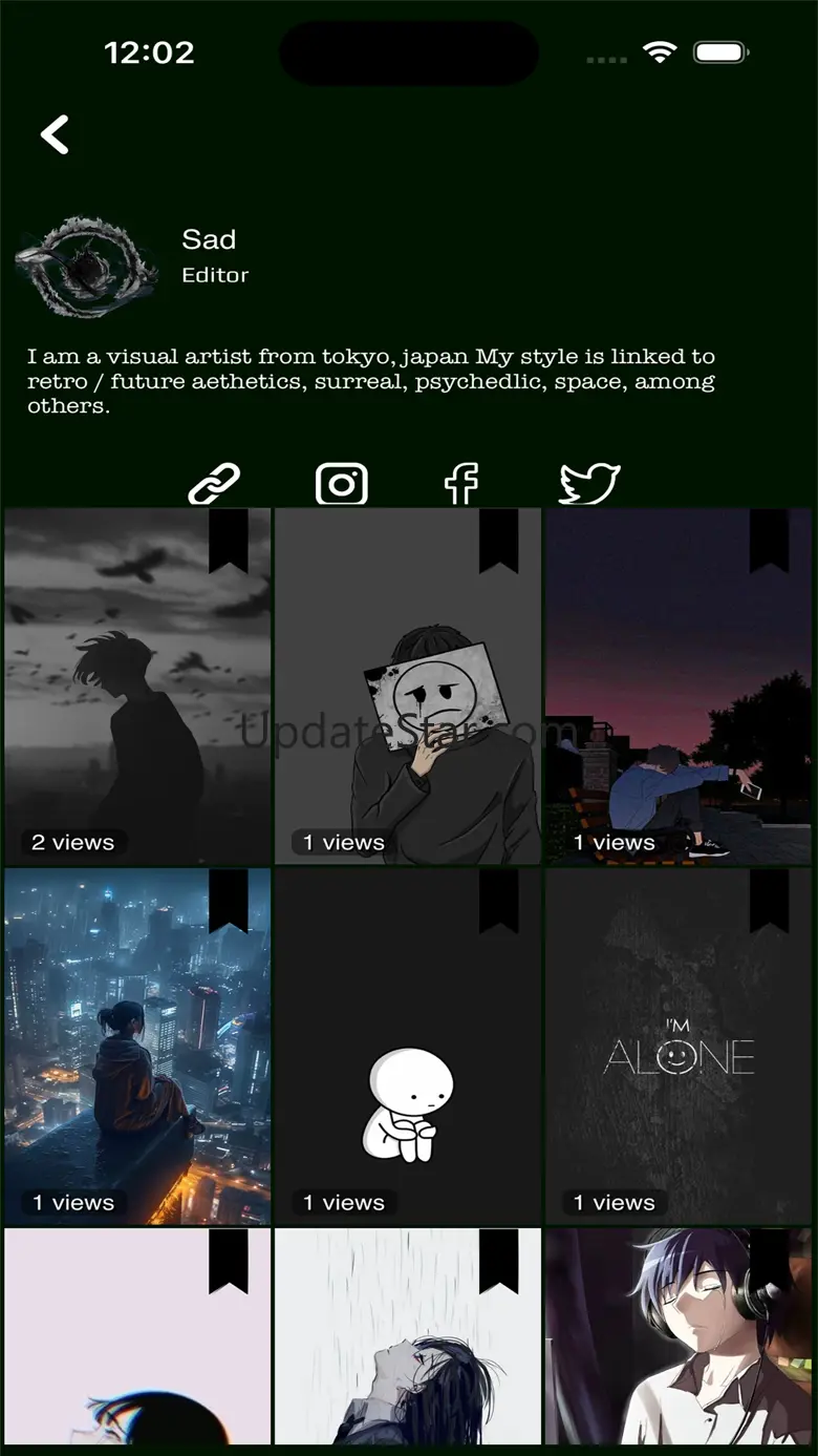 Sad Wallpaper Alone Live HD 1.2