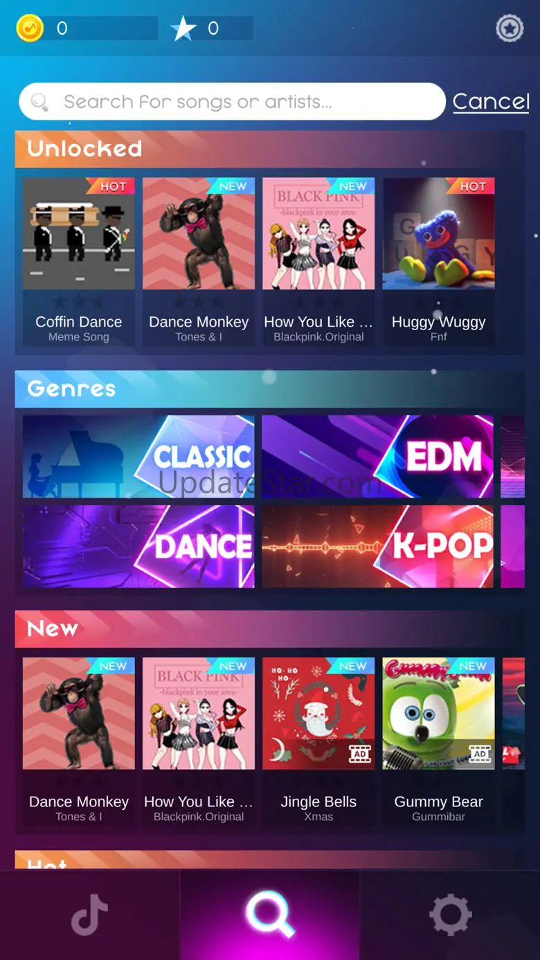 Piano Fire: Magic Tiles & EDM 10.0