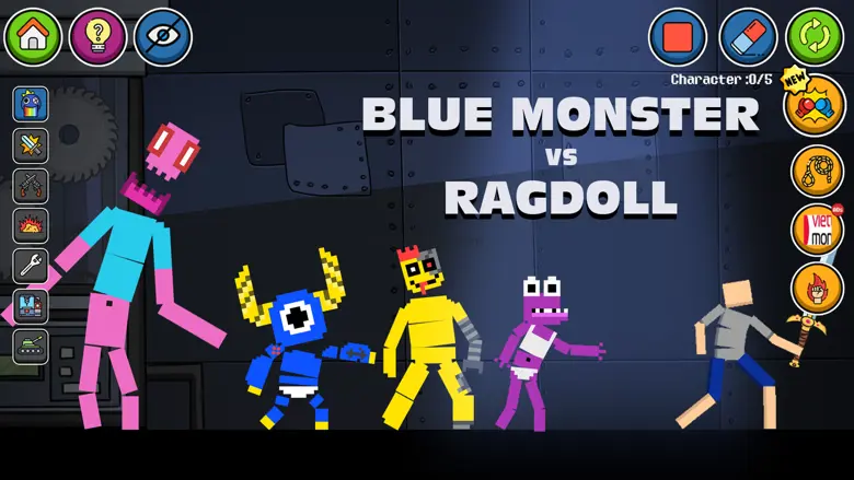 Blue Monster - Doll Playground 1.0.1