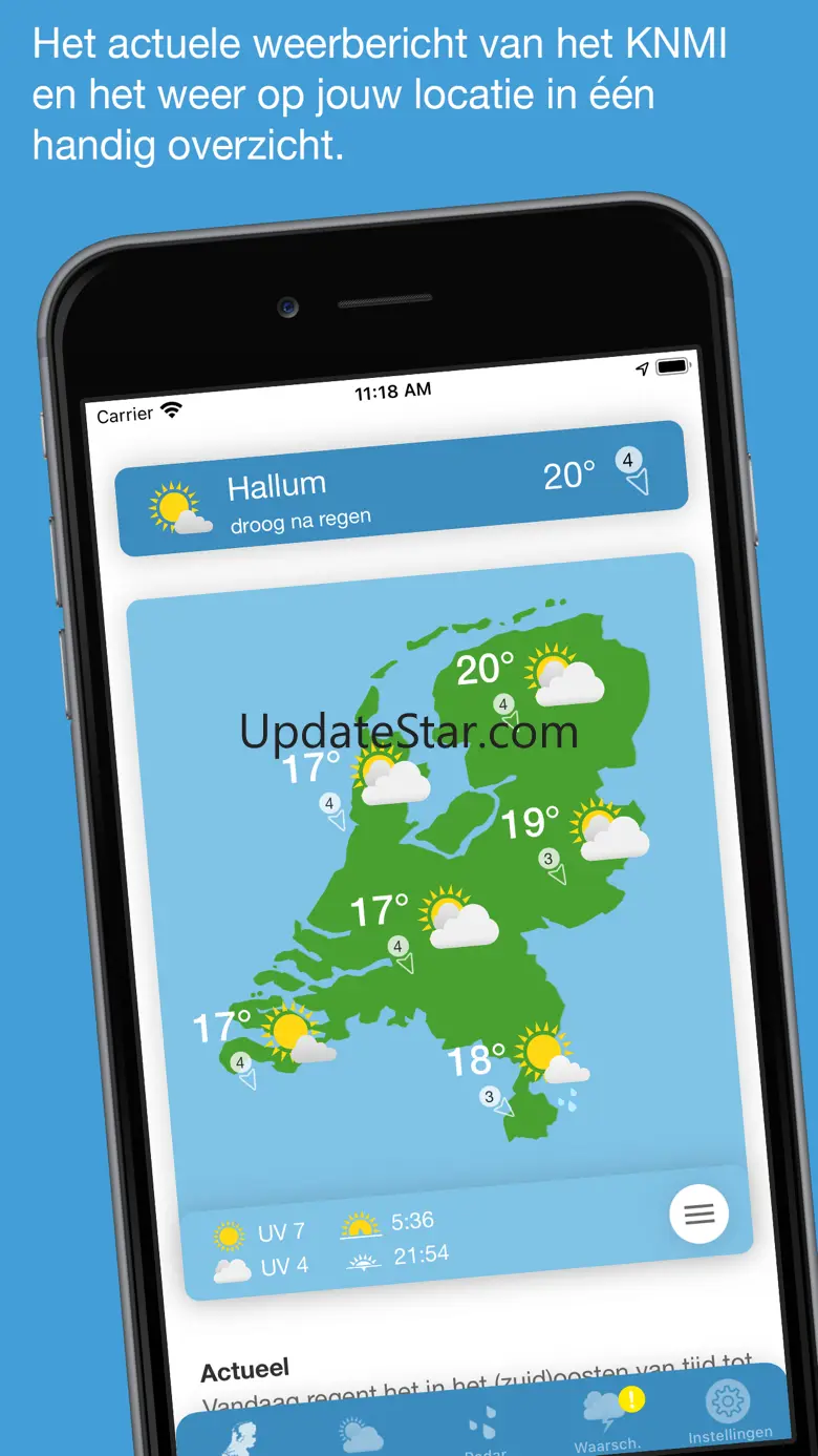 Weerbericht Nederland 7.23