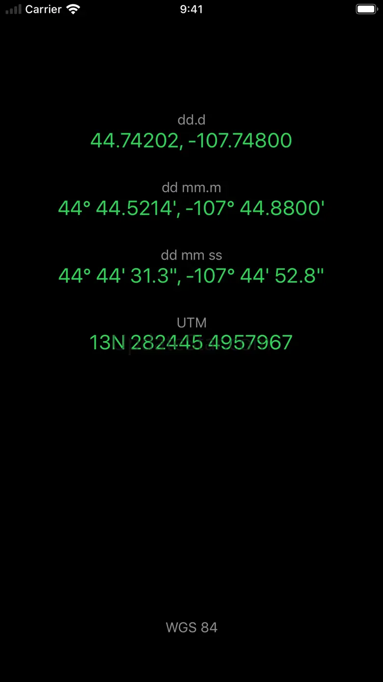 Coordinates Lite 1.14