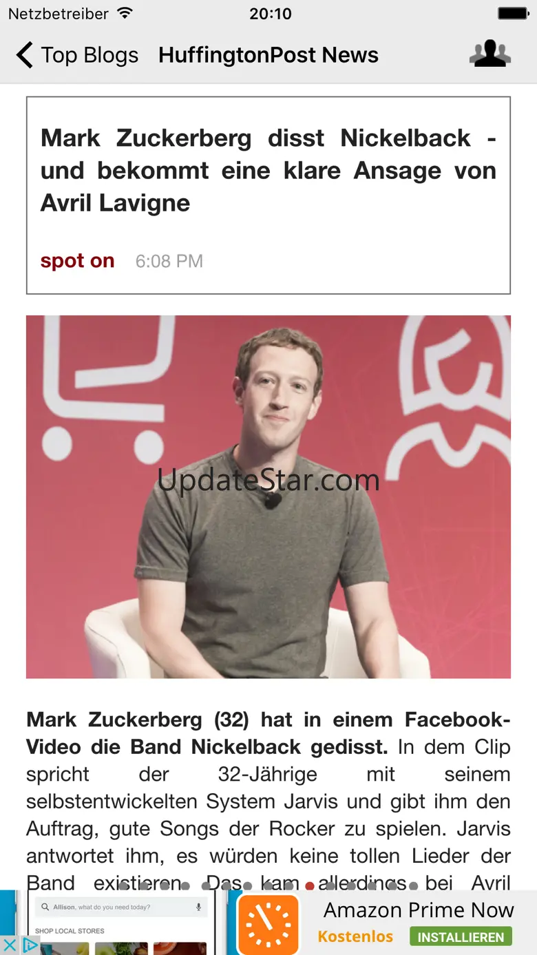 Deutsche Zeitungen - Nachricht 4.2
