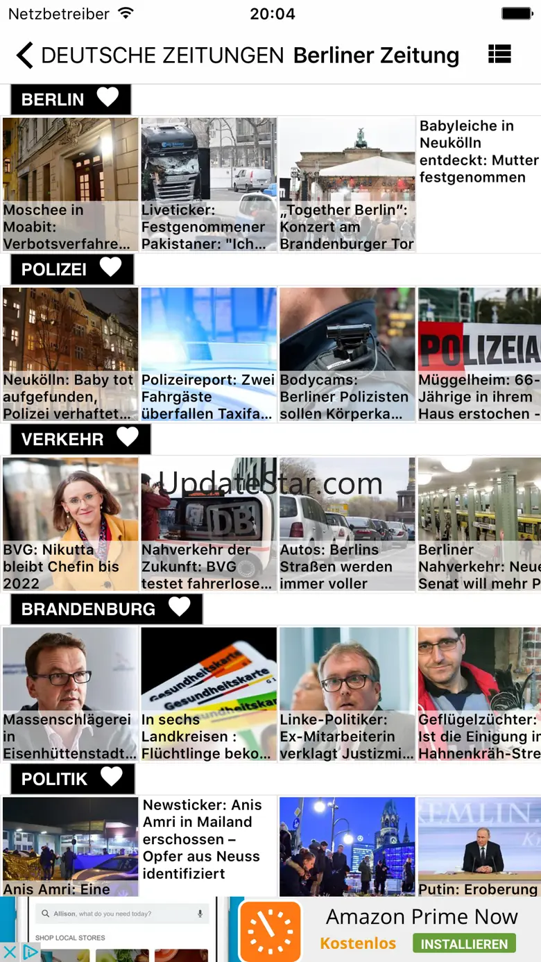 Deutsche Zeitungen - Nachricht 4.2