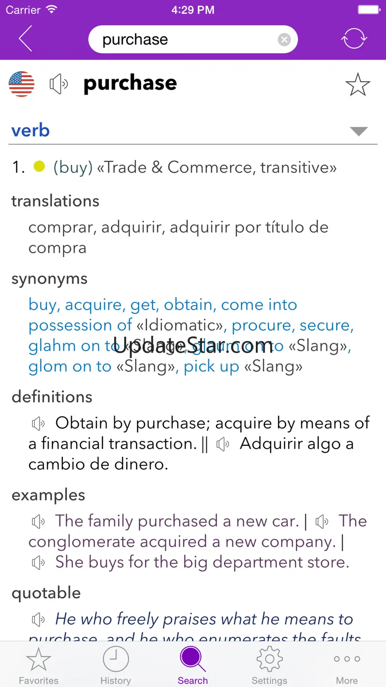Spanish Business Dictionary 8.8.0